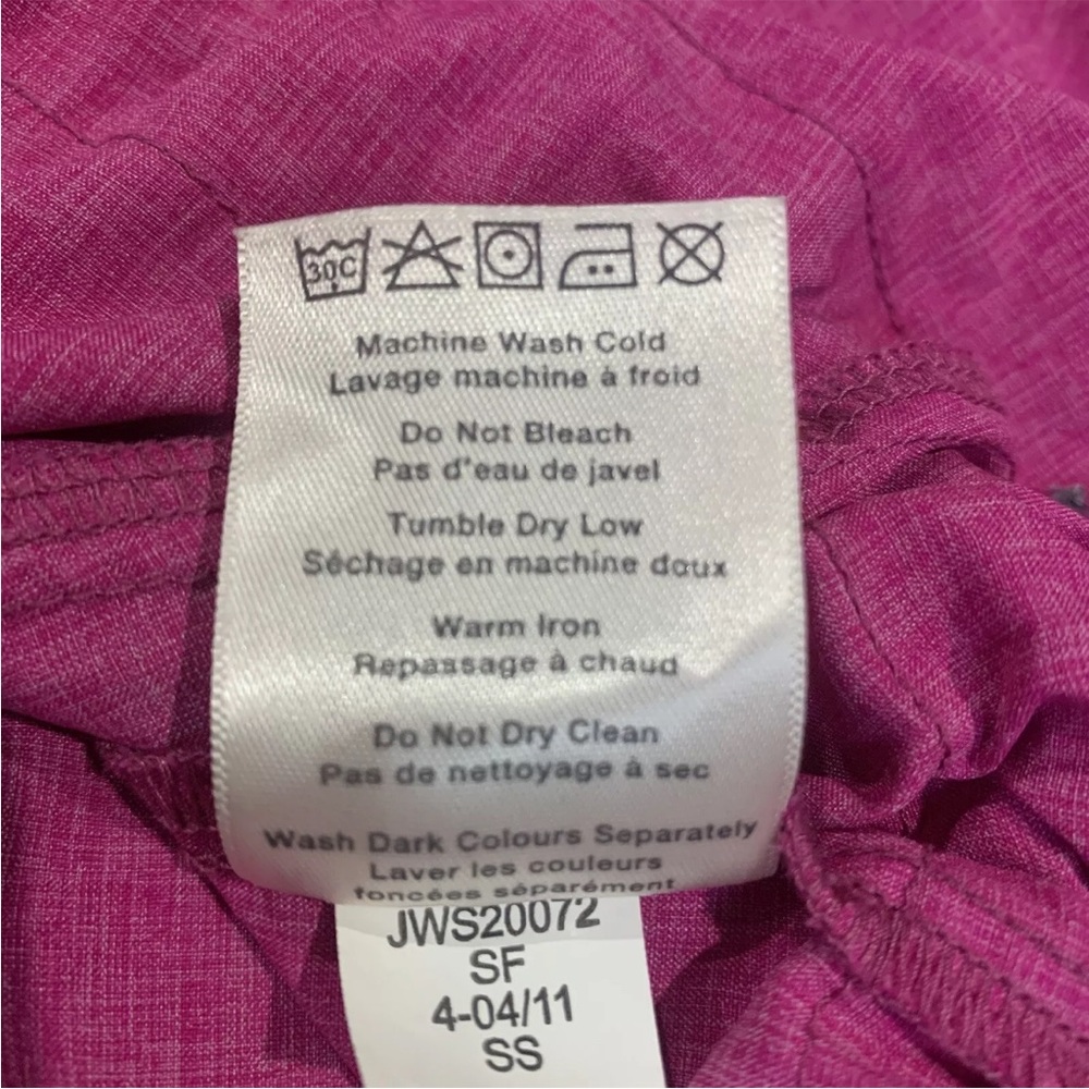 Merrell Ainsley Swim Cover Up UPF 30+ Hooded Long Sleeve Medium Pink Pool Beach - Picture 5 of 9